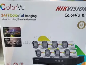 8-Channel Hikvision Colorvu Surveillance Camera