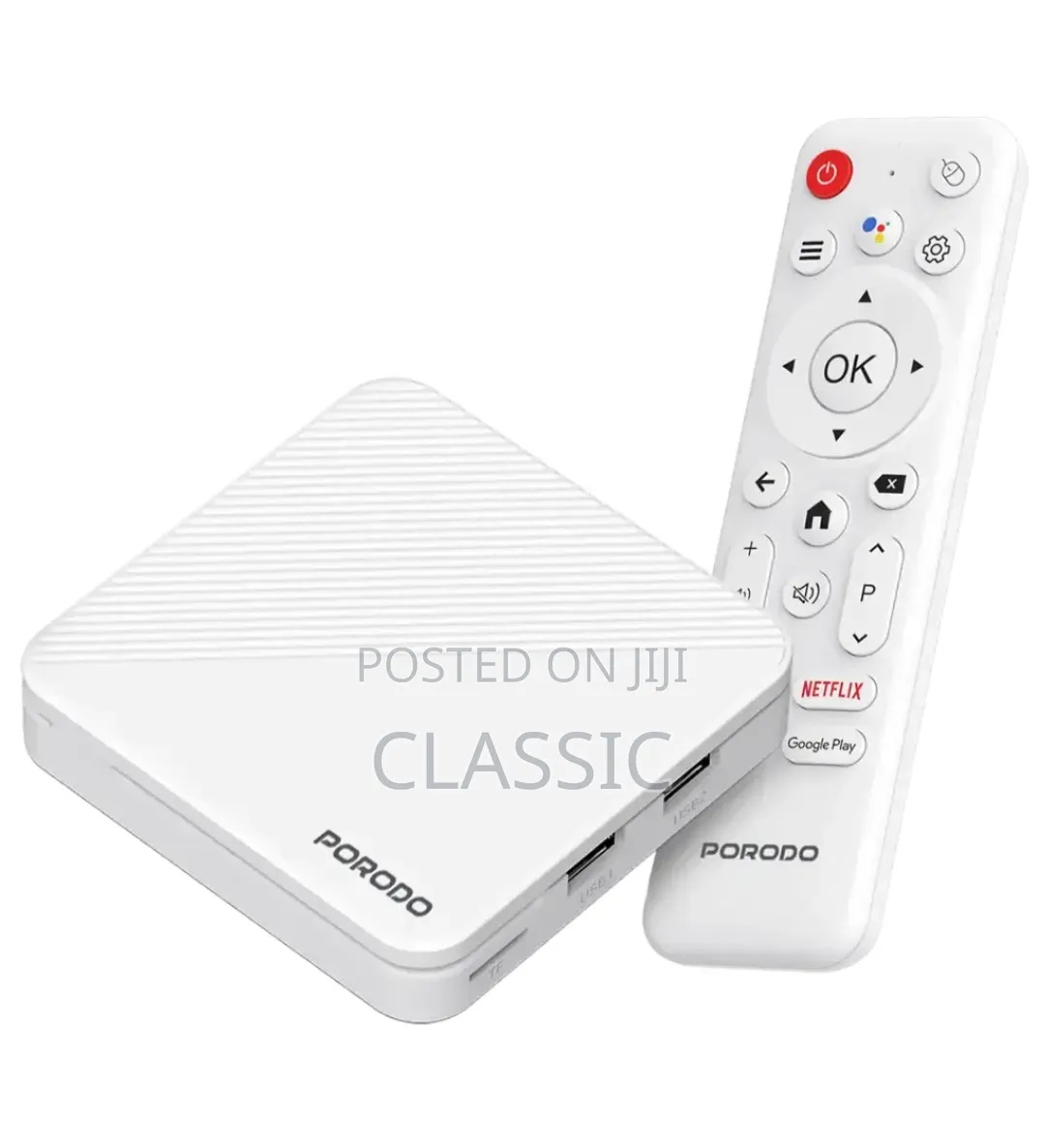 Porodo Echobox Android TV Box – Ultra Hd
