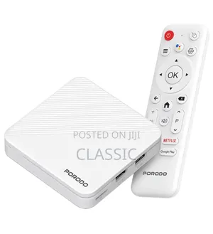 Porodo Echobox Android TV Box – Ultra Hd
