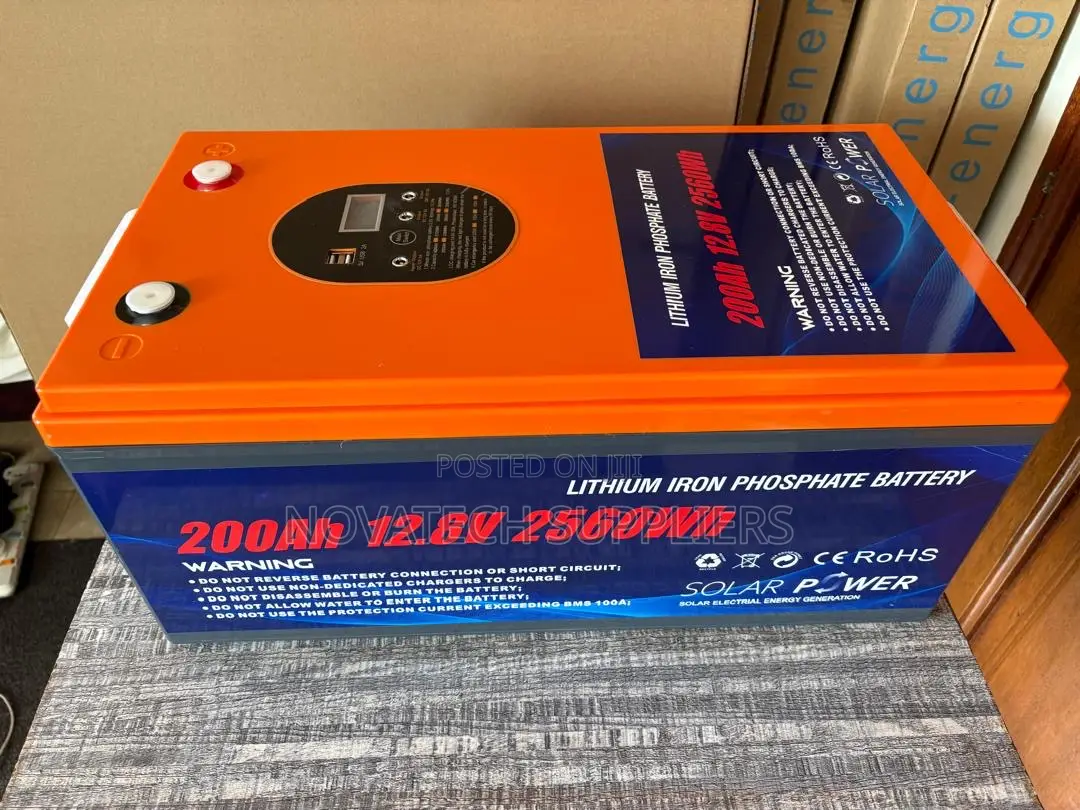 Lc Star 200ah 12v Lithium Battery – 2.56kwh Long Life Power