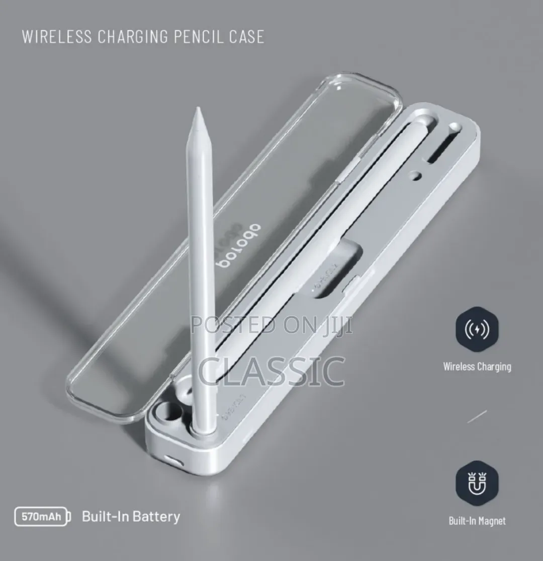 Porodo Wireless Charging Storage Case for Apple Pencil
