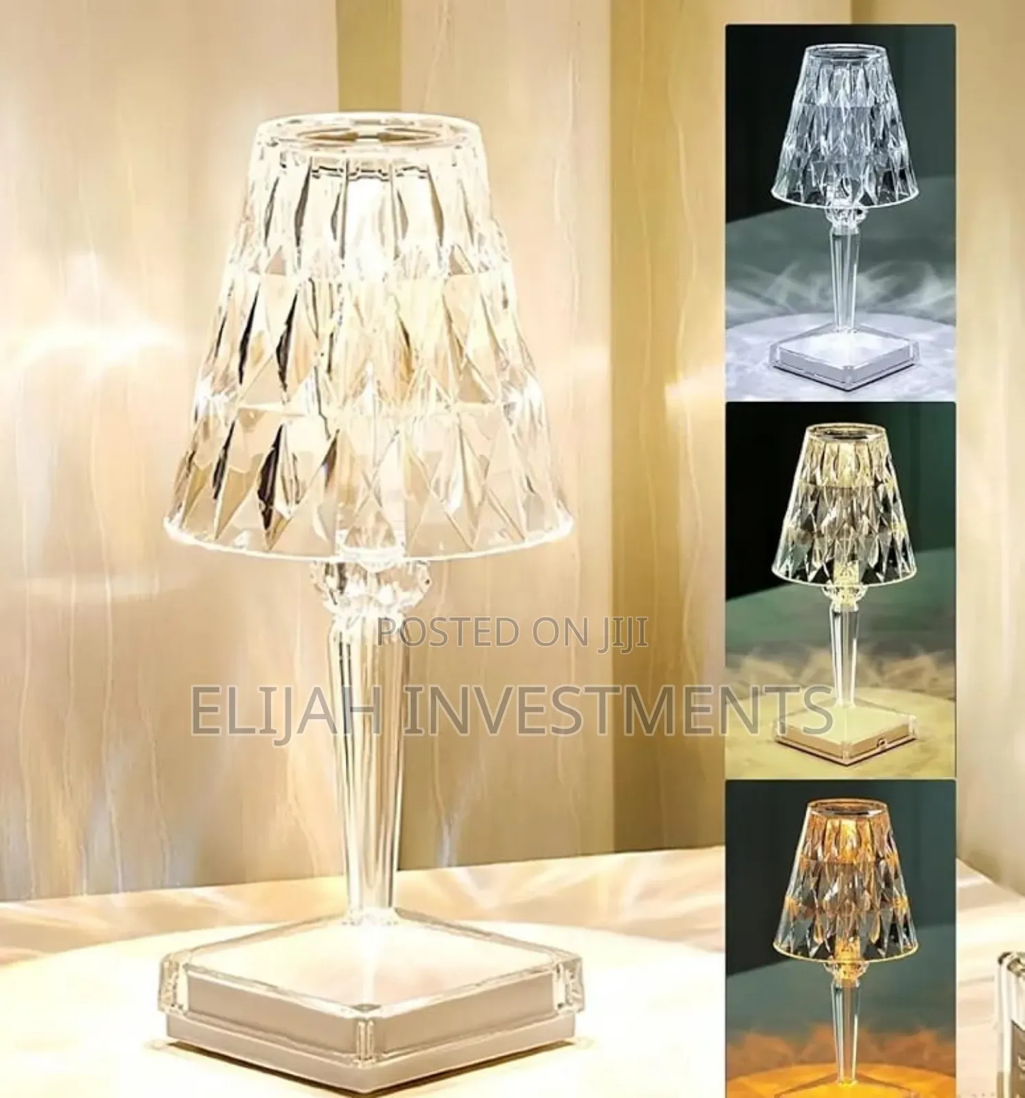 Solis Convene Cordless Crystal Lamp