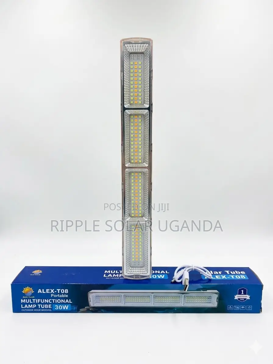 Portable 30w Led Tube Light 4500mah Usb Rechargeable Kampala