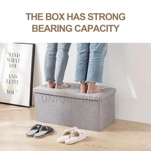 Ottoman Bench Seat - Large-Capacity Ottoman Storage Bo
