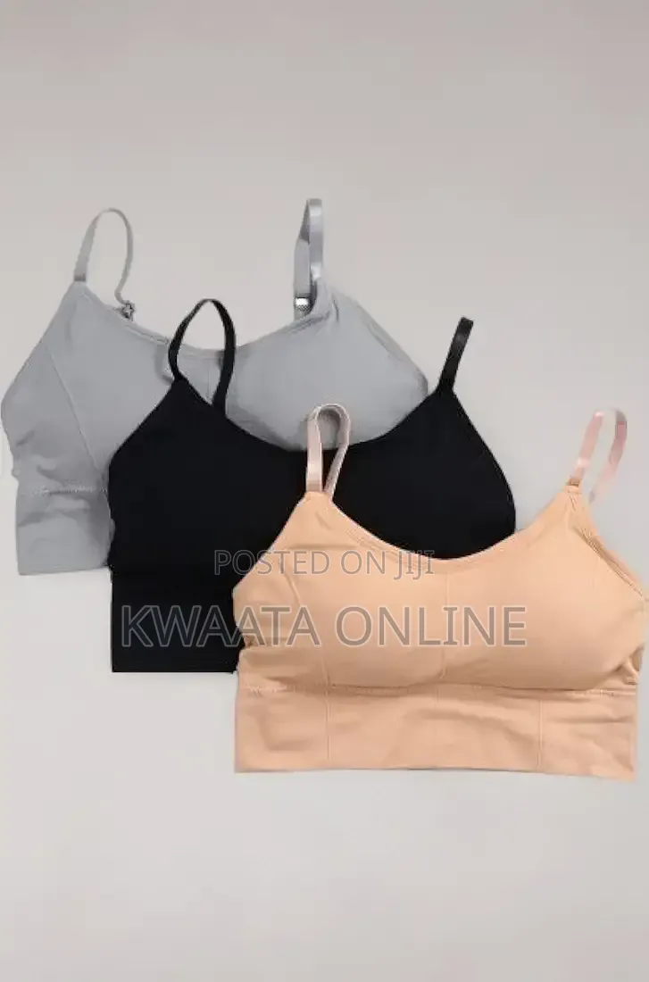 Cami Bras - Boob Tube Padded Seamless Straps Bralette Sleeping Bra