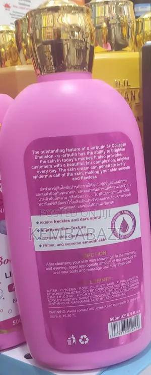 Osckal Alpha 3 Plus Arbutin Collagen Nicotinamide Body Lotion