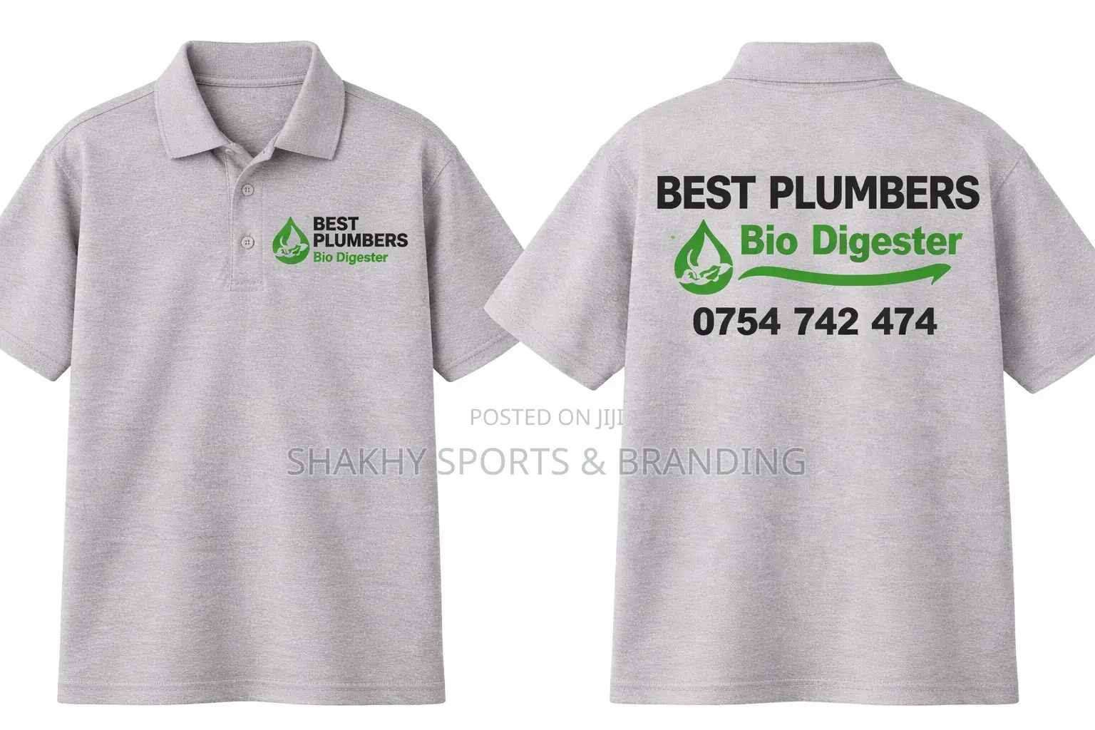 Custom Branded Polo Shirts Printing