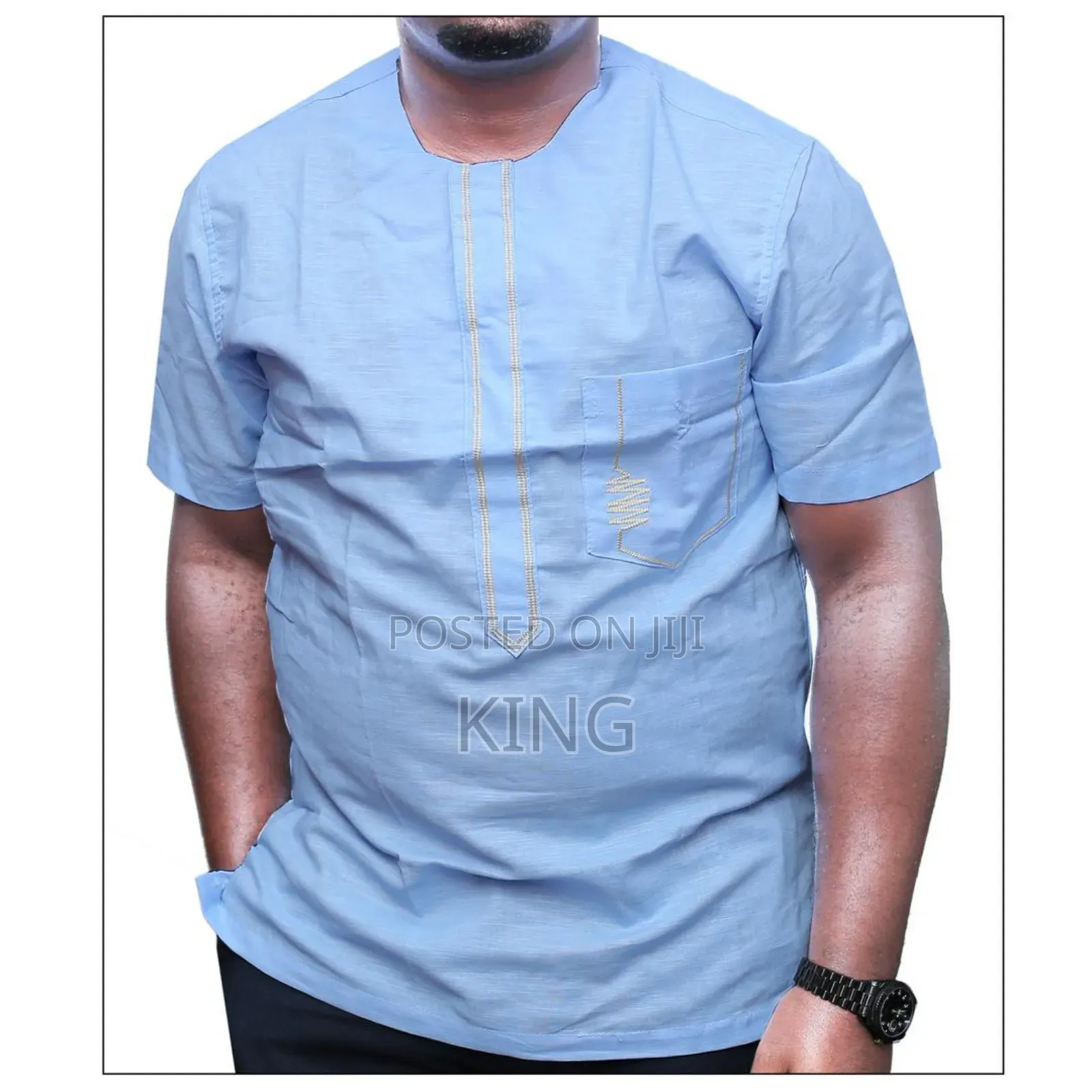 Traditional African Attire Kitengi Shirt