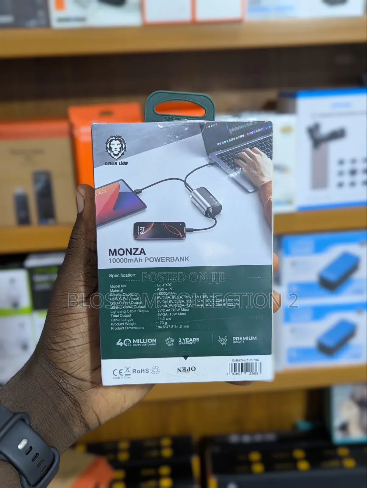 Green Lion Monza 10000mah Portable Power Bank