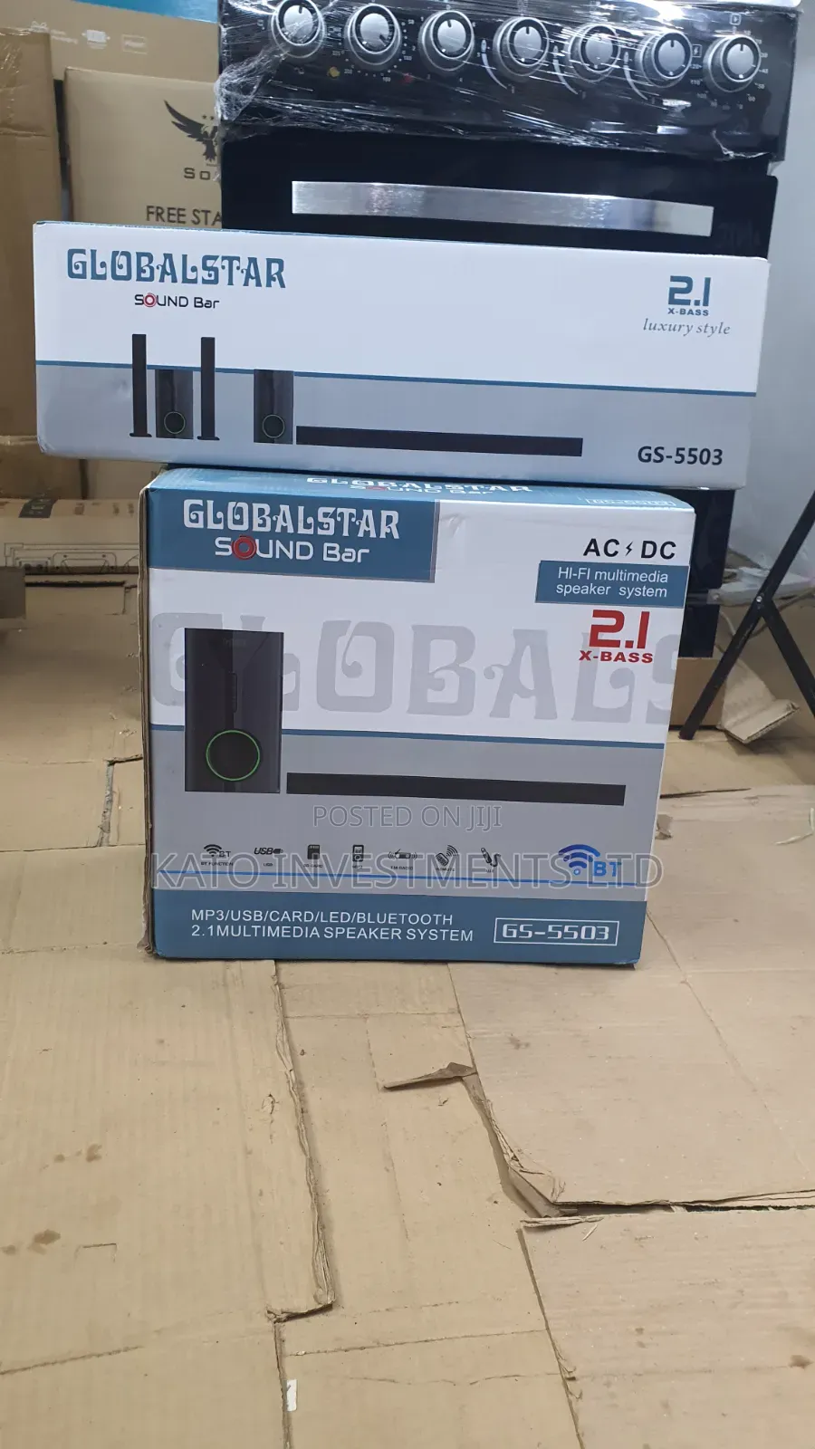 Sound Bar System Globalstar Gs 5503 2.1 Channel