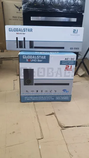 Sound Bar System Globalstar Gs 5503 2.1 Channel