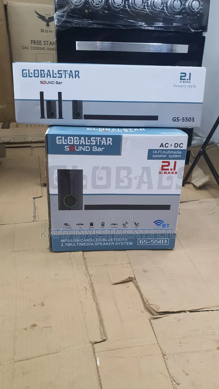 Sound Bar System Globalstar Gs 5503 2.1 Channel