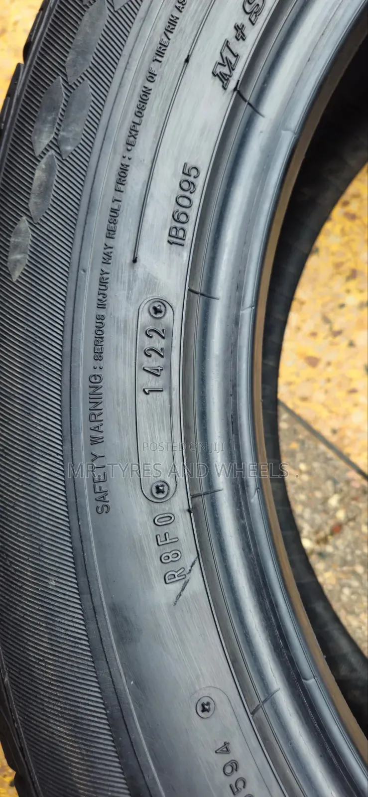 235 55 R19 Dunlop Grand Trek From Thailand  but Only 2pises.