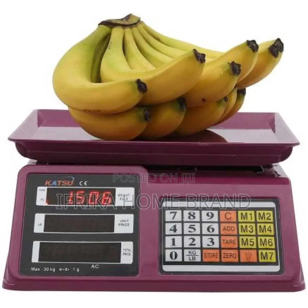 Smart Electronic Price Computing Weighing Scale 30kg With Led Display