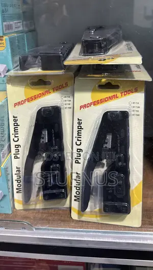 Crimping Tool With Cable Stripper 3 in 1 Rj45 and Rj11