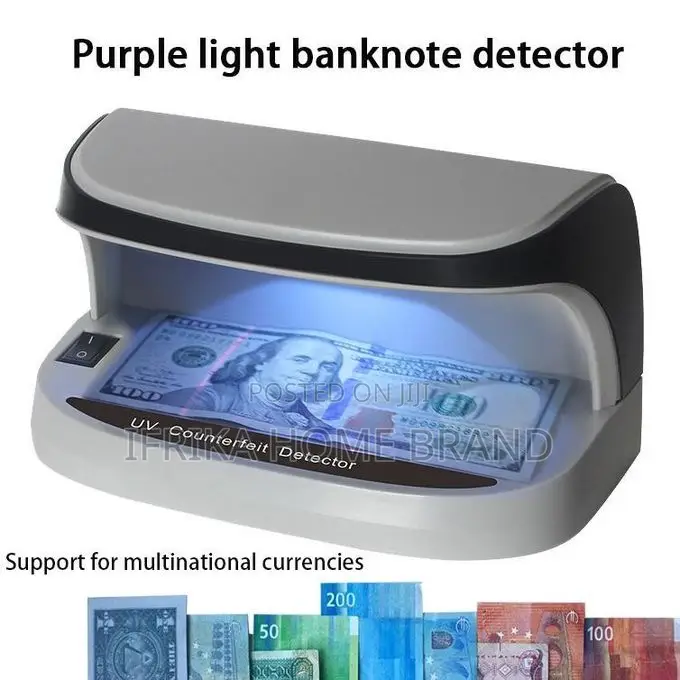 Uv Multi Currency Money Detector With Batteries Wireless-Auto Sensor
