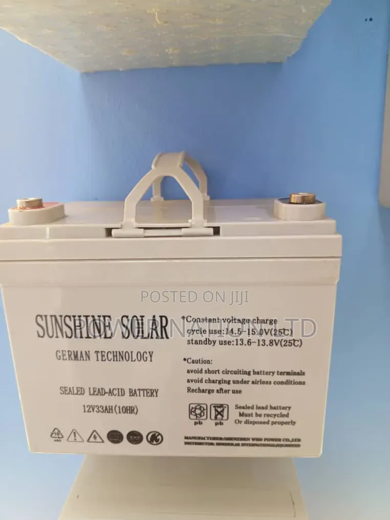 33ah Sunshine Battery