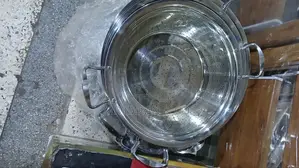 26cm Stainless Steel Rice, Vegetable Washing Strainer Colander