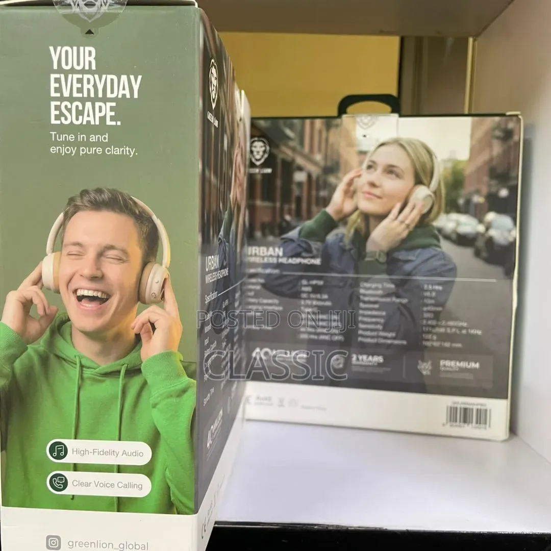 Green Lion Urban Wireless Headphones