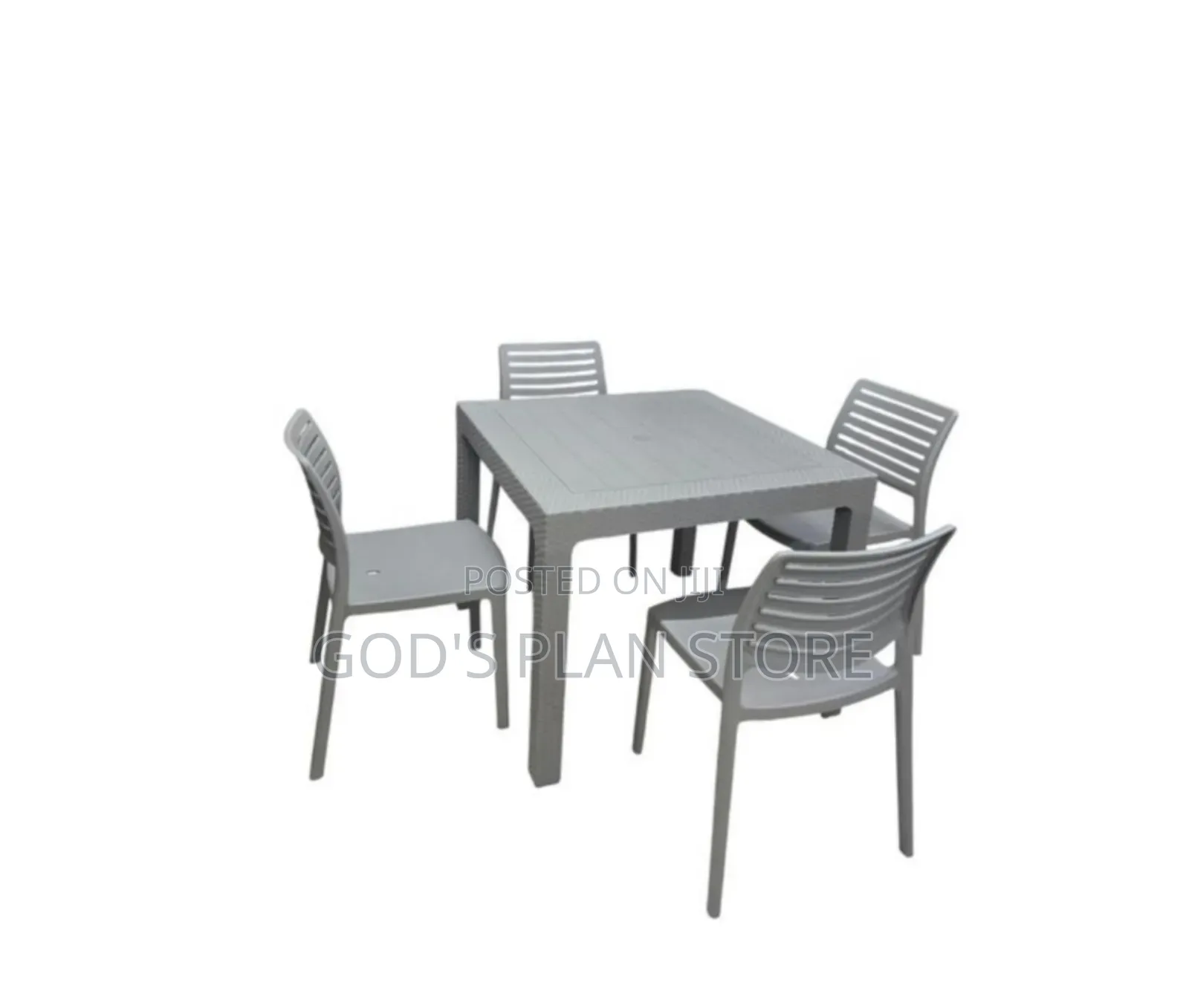 Generic Comfortable Outdoor Plastic Table and Chairs