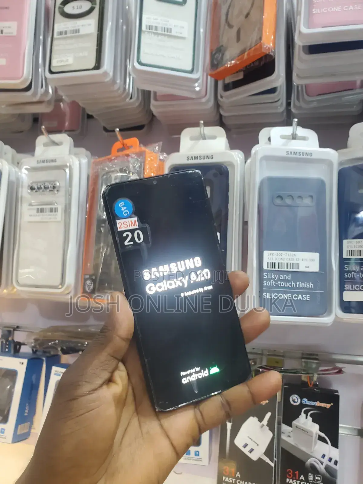 New Samsung Galaxy A20 64 GB Black