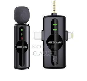 Green Lion Gm-79x 3-in-1 Noise Cancellation Microphone