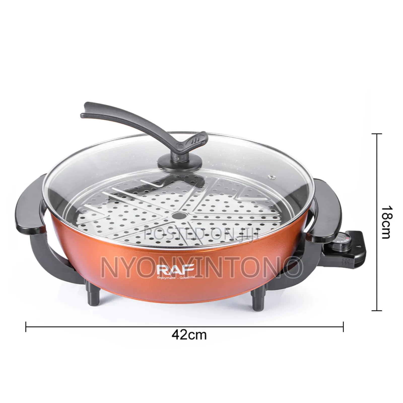 Raf 10 Liter Electric Multifunctional Stainless Steel Hot Pot R5429l