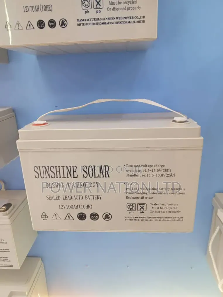 100ah Sunshine Battery