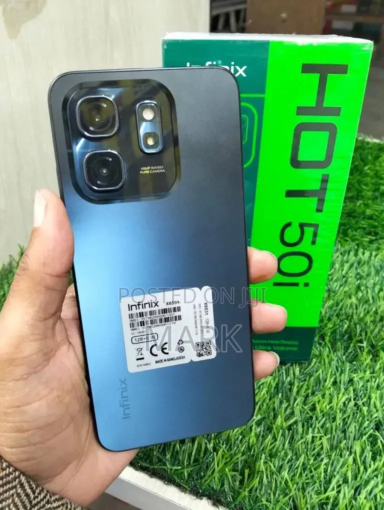 New Infinix Hot 50i 256 GB Black