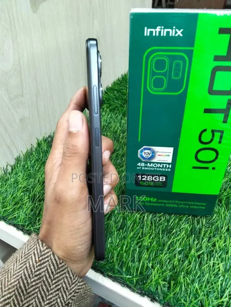 New Infinix Hot 50i 256 GB Black