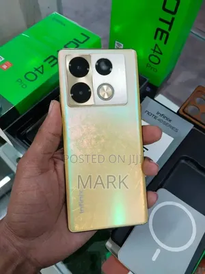 New Infinix Note 40 Pro 5G 256 GB Gold