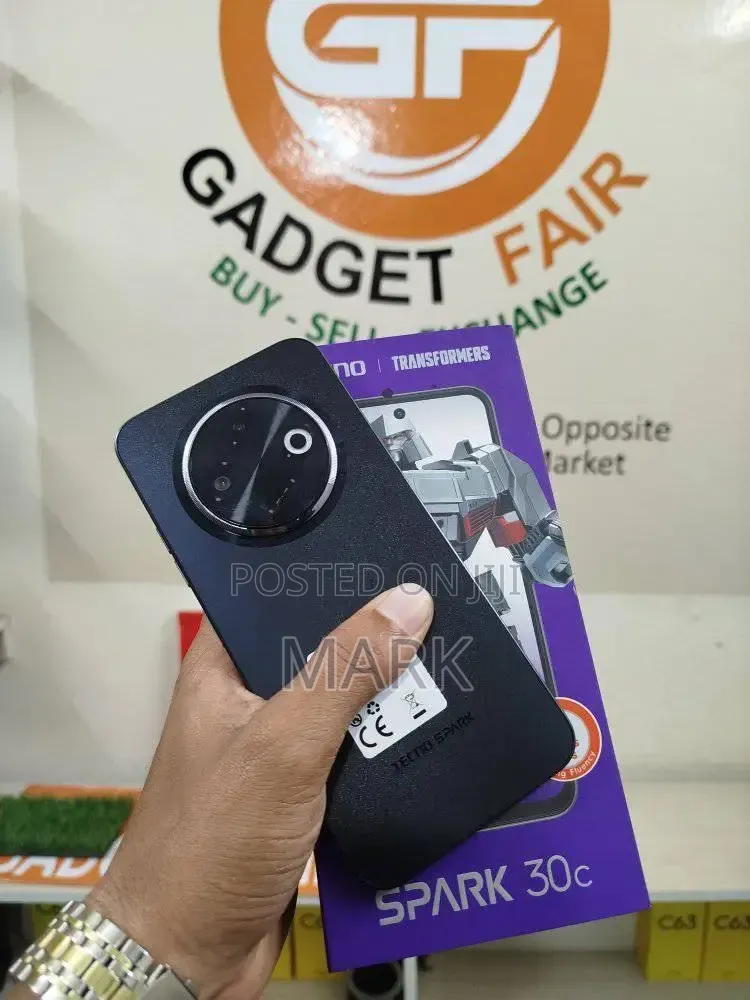 New Tecno Spark 30C 128 GB Black