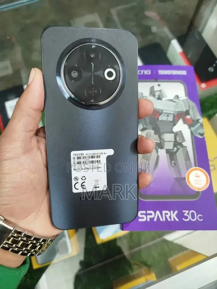 New Tecno Spark 30C 128 GB Black