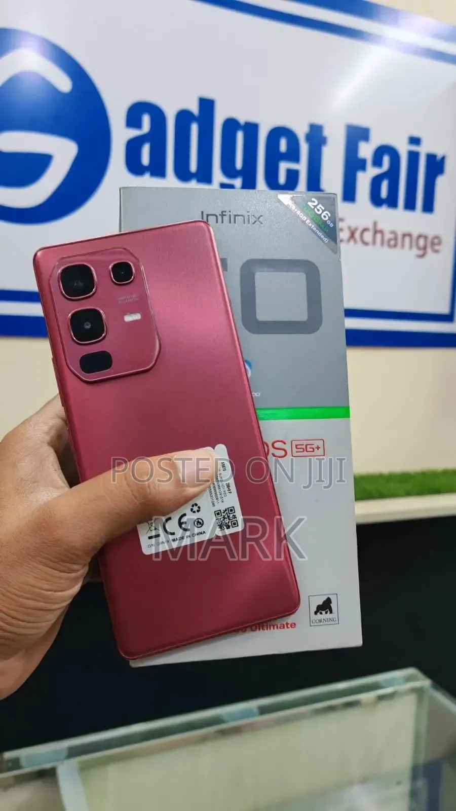 New Infinix Note 50s 256 GB Red