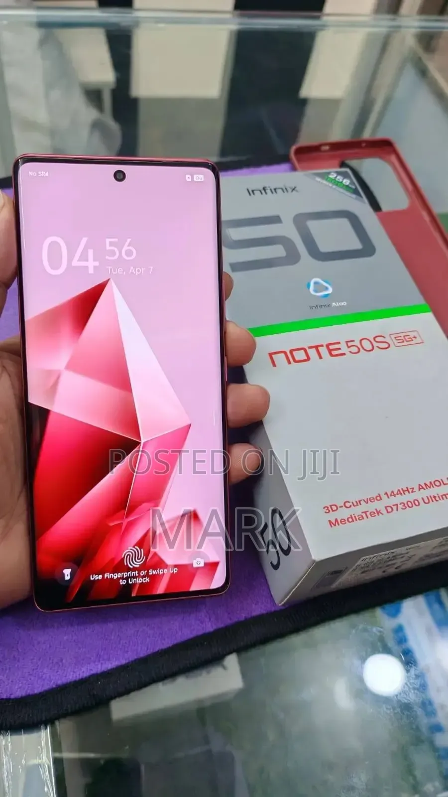 New Infinix Note 50s 256 GB Red