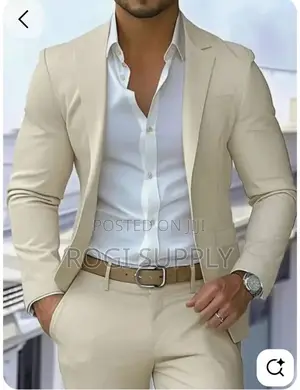 Cream Suit