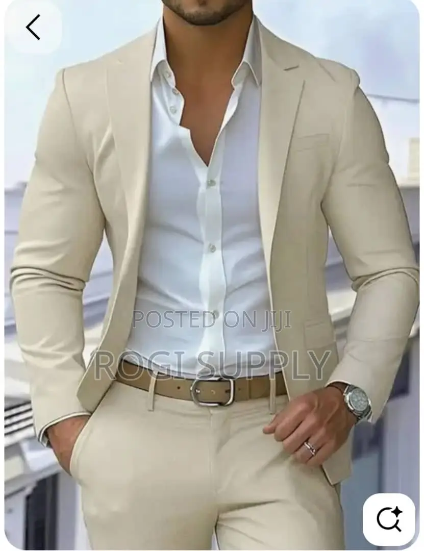 Cream Suit