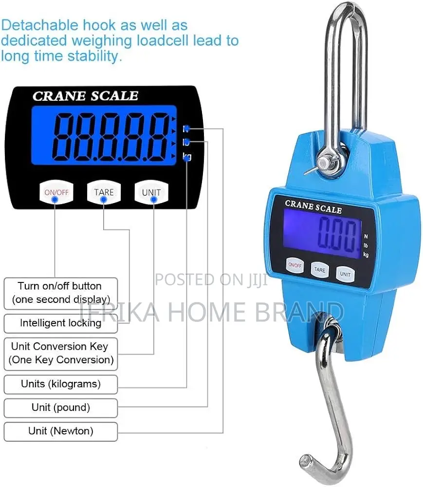 Portable 300kg Weighing Electronic Crane Scale