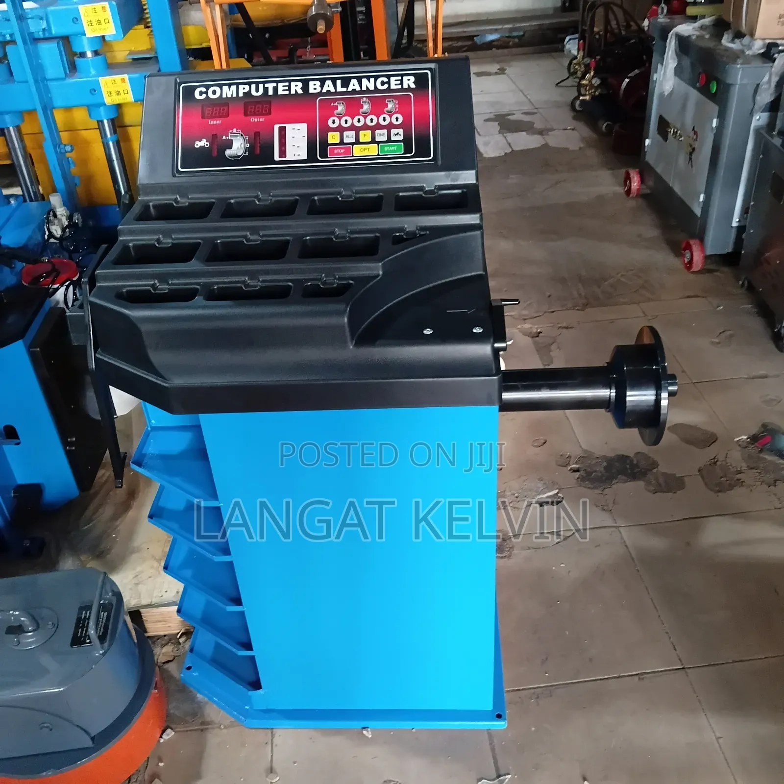 High-Precision Computer Balancer Machine! 