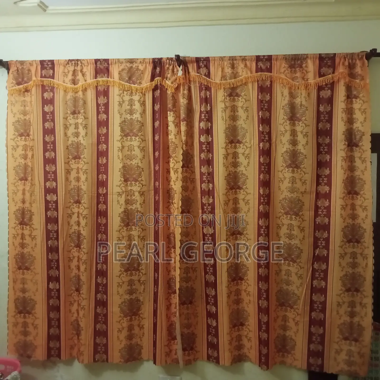 Curtain With Beautiful Fashion. Ready to Use . Already Prepared