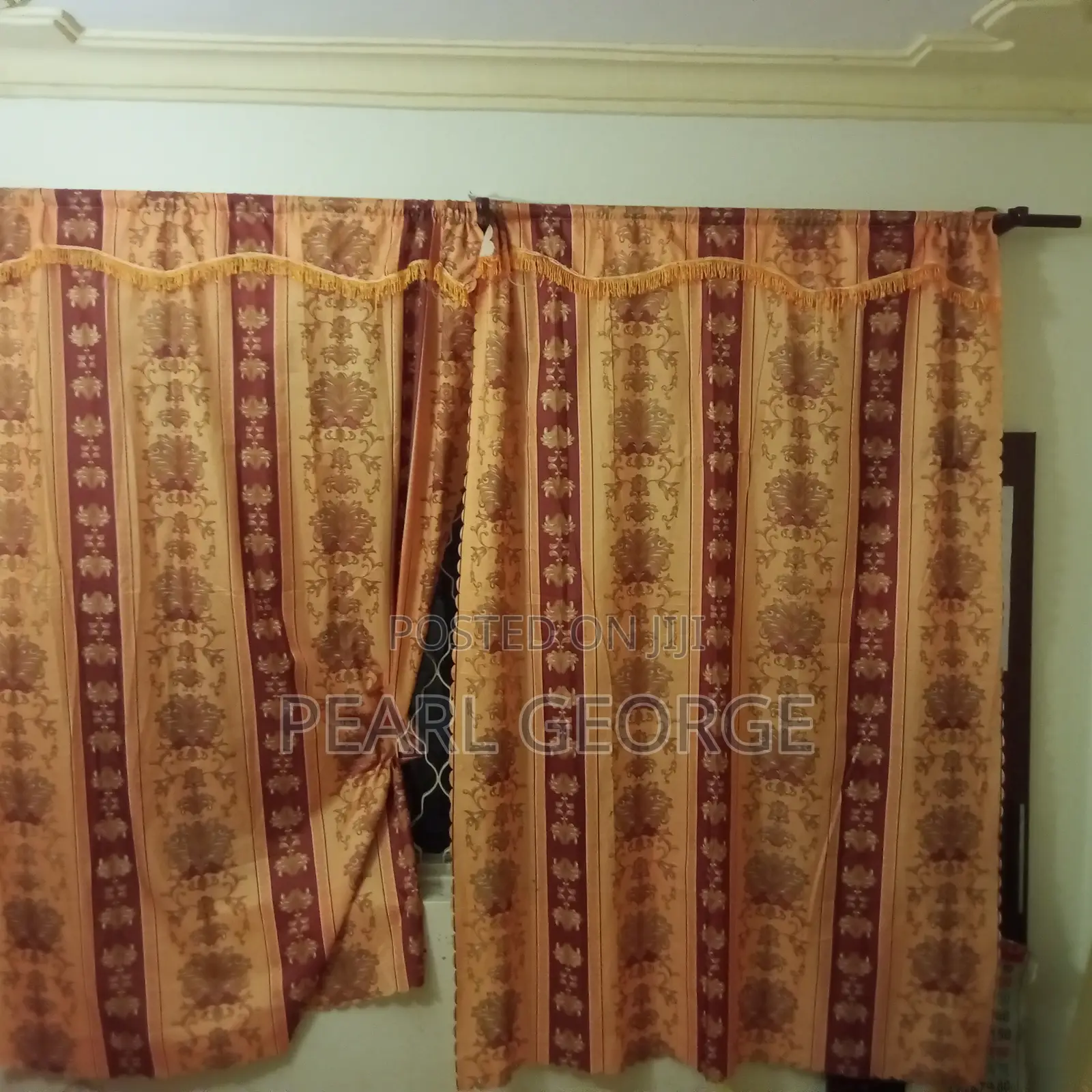Curtain With Beautiful Fashion. Ready to Use . Already Prepared