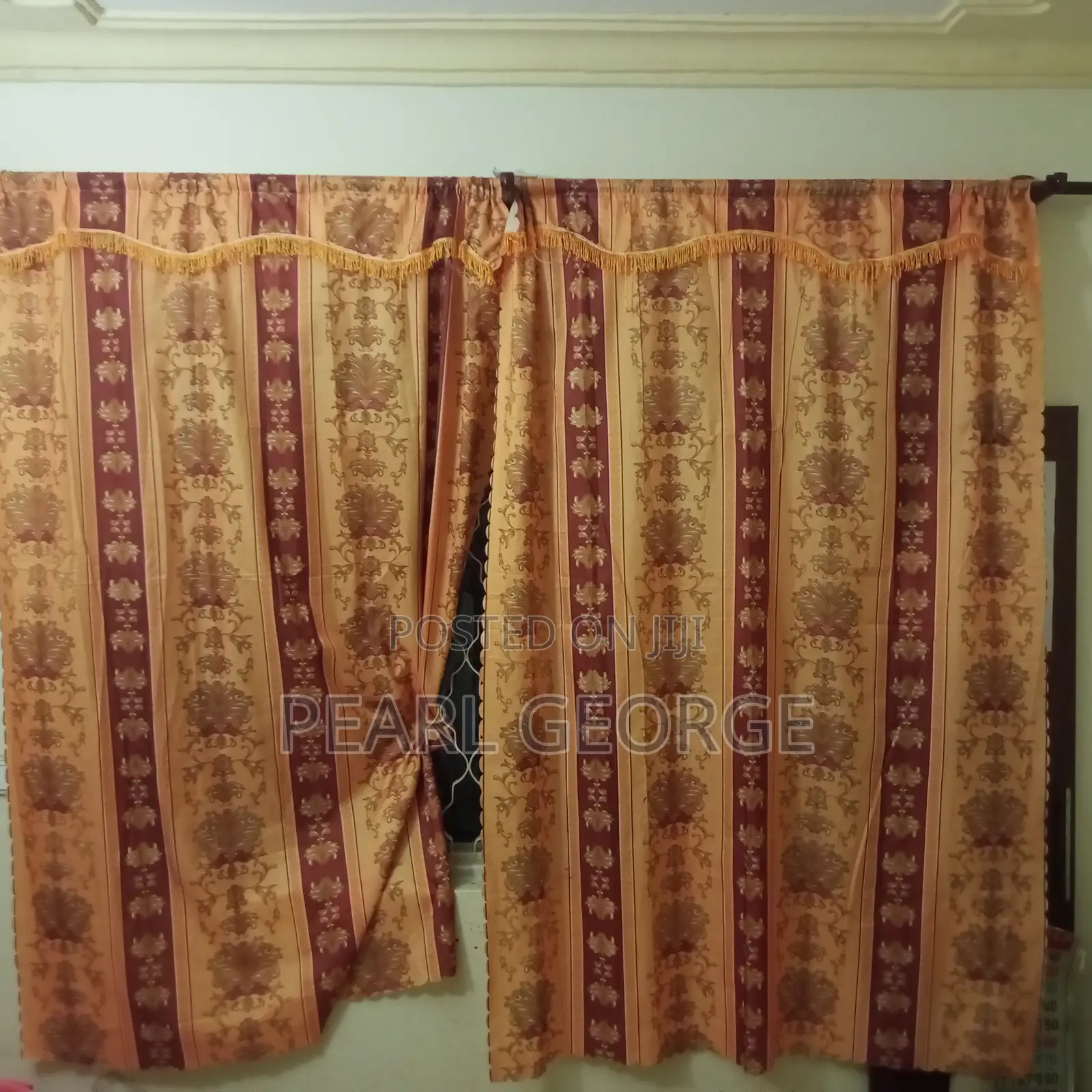 Curtain With Beautiful Fashion. Ready to Use . Already Prepared