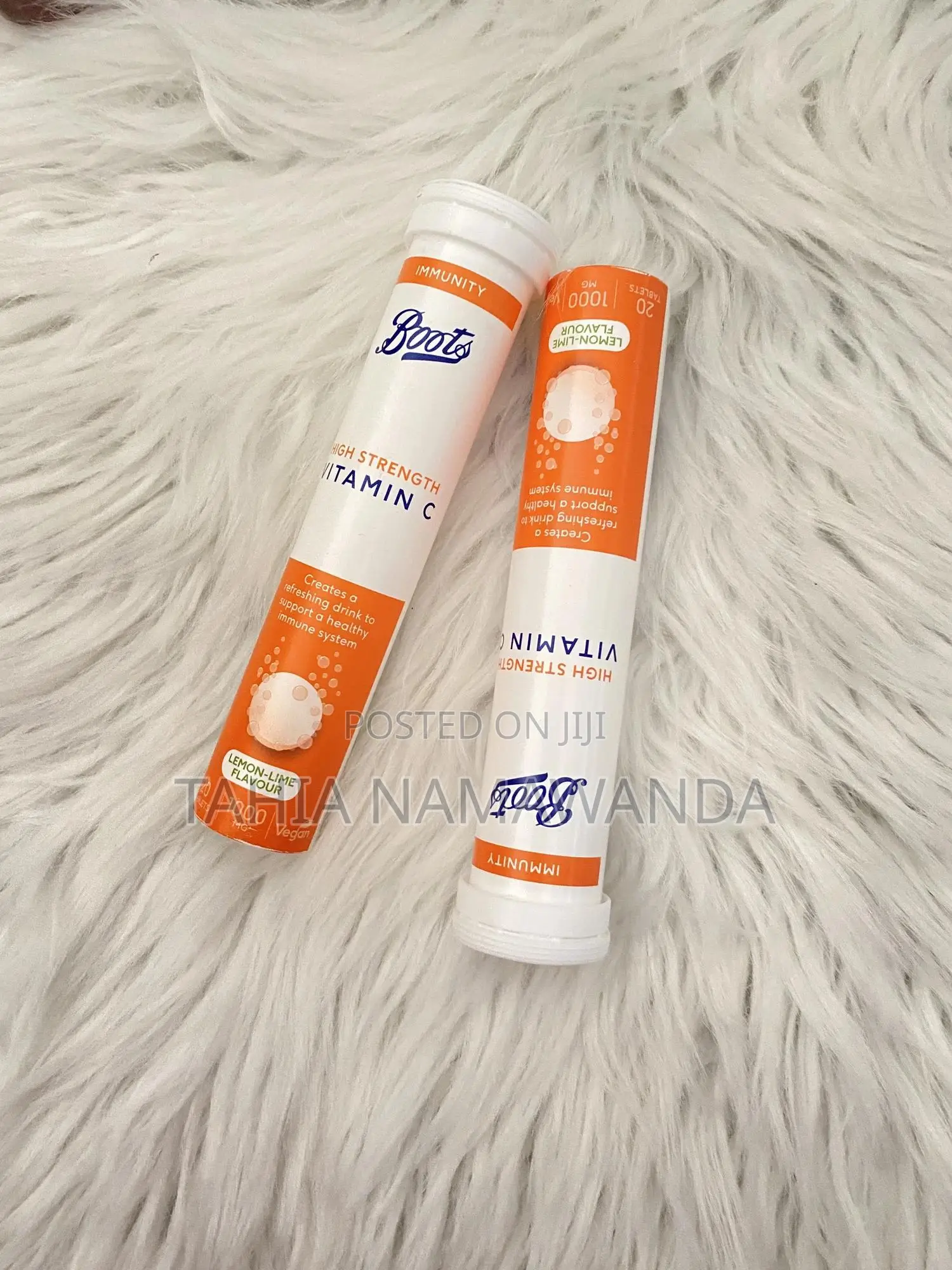High Strength Vitamin C and Zinc Tablets