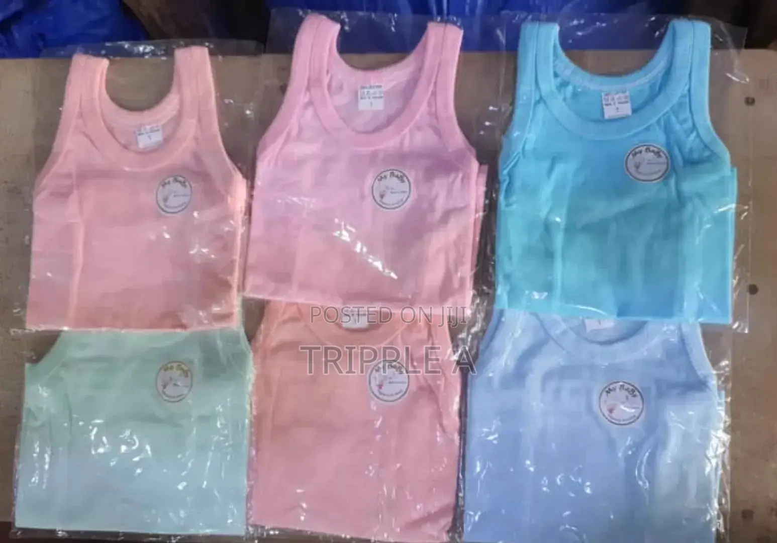 Colored Baby Vest