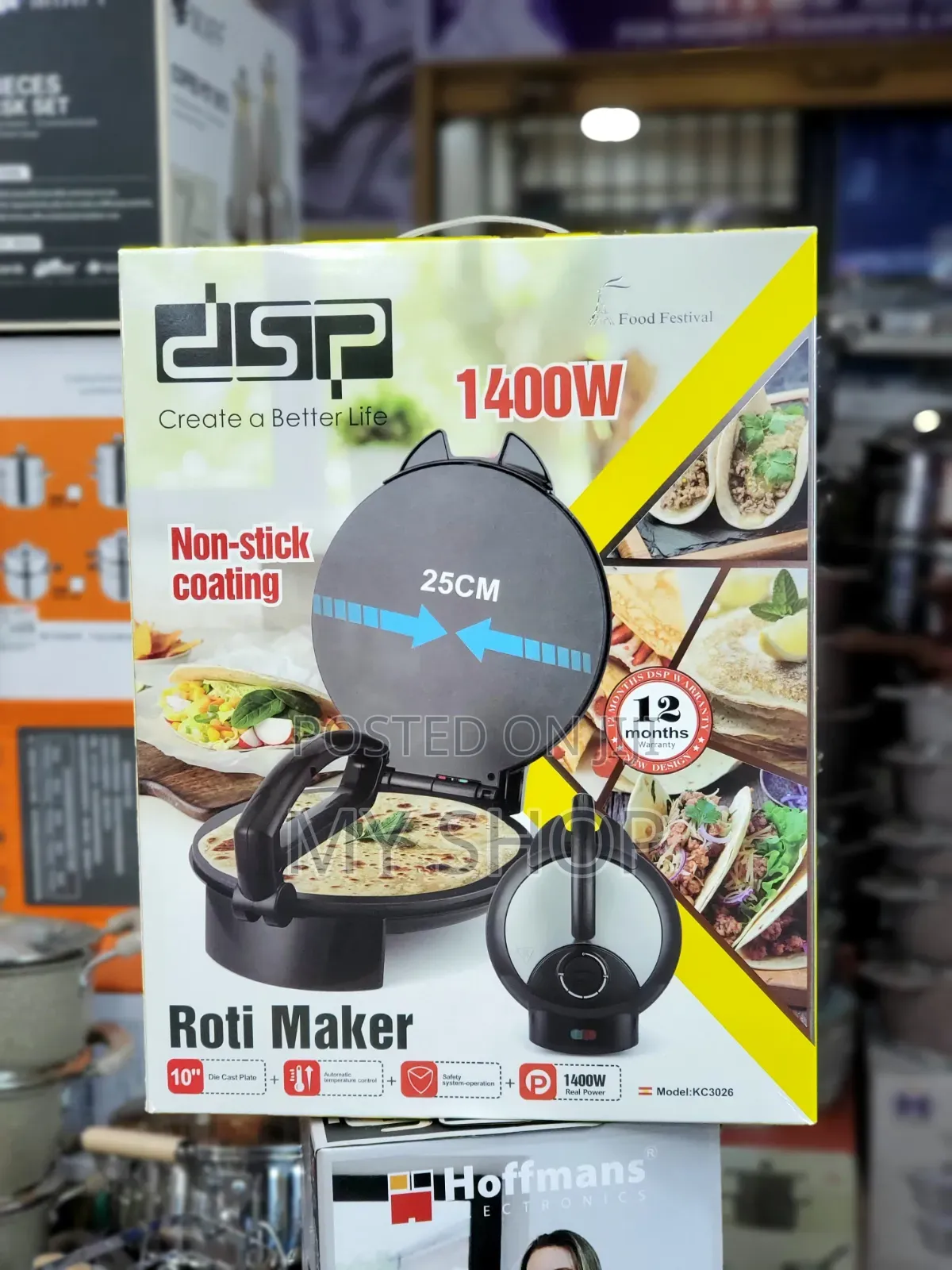 Electric Roti and Chapati Maker