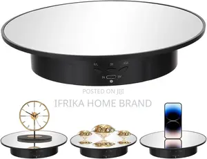 Motorized Rotating Display Stand Portable Turntable for Pop 3d