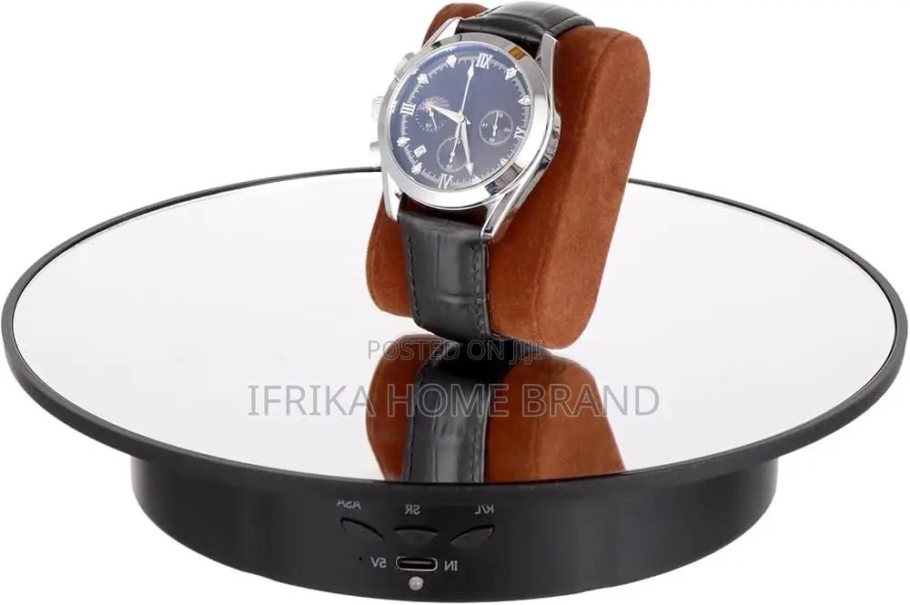 Motorized Rotating Display Stand Portable Turntable for Pop 3d