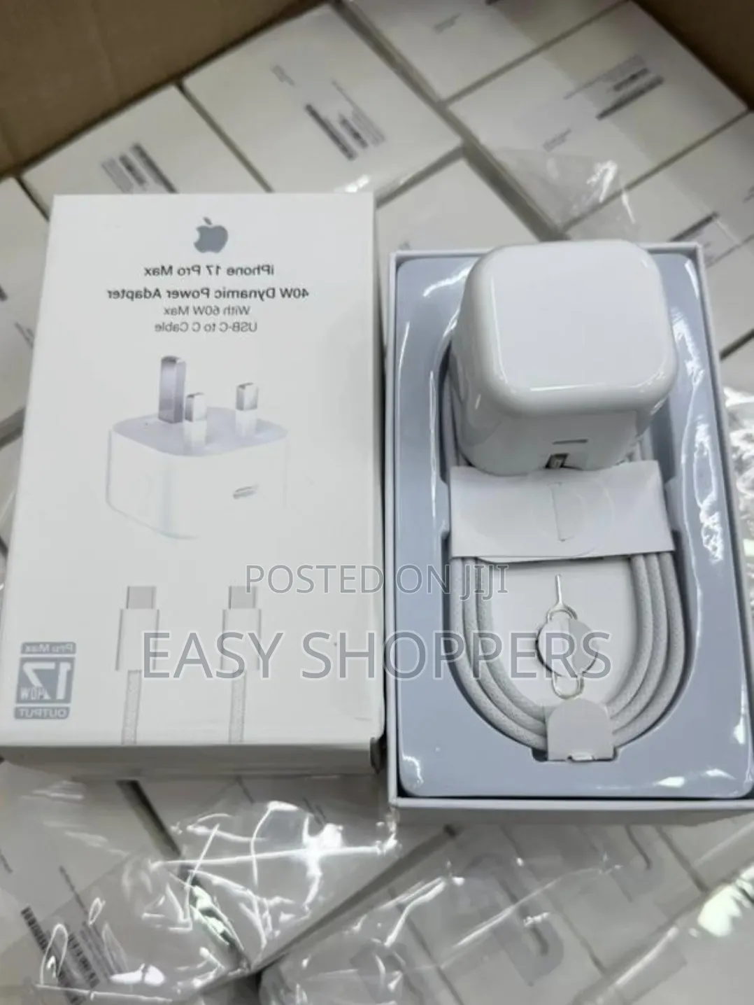 iPhone 17 Promax Fast Charger Apple 40w Dynamic Power Adapter