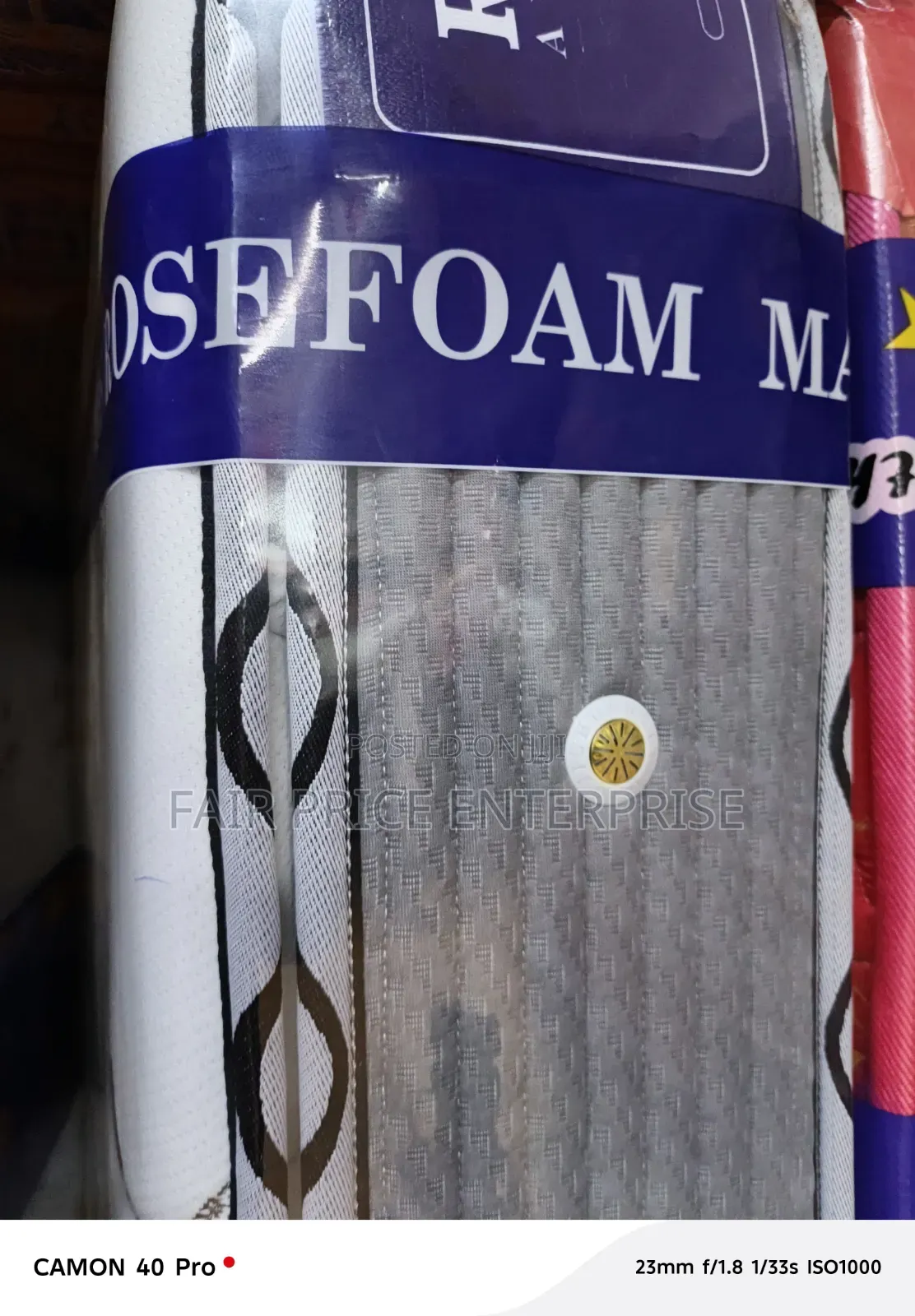Original Spring Mattress Double Layer. 5x6 by 10 Inches. Rosefoam