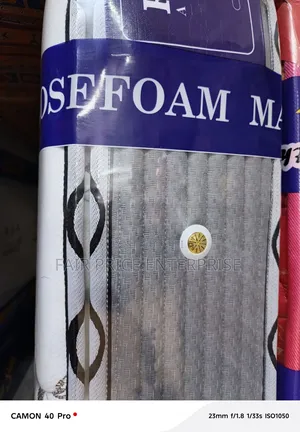 5x6 by 12 Inches. Noble Spring Mattress Double Layer. Rosefoam